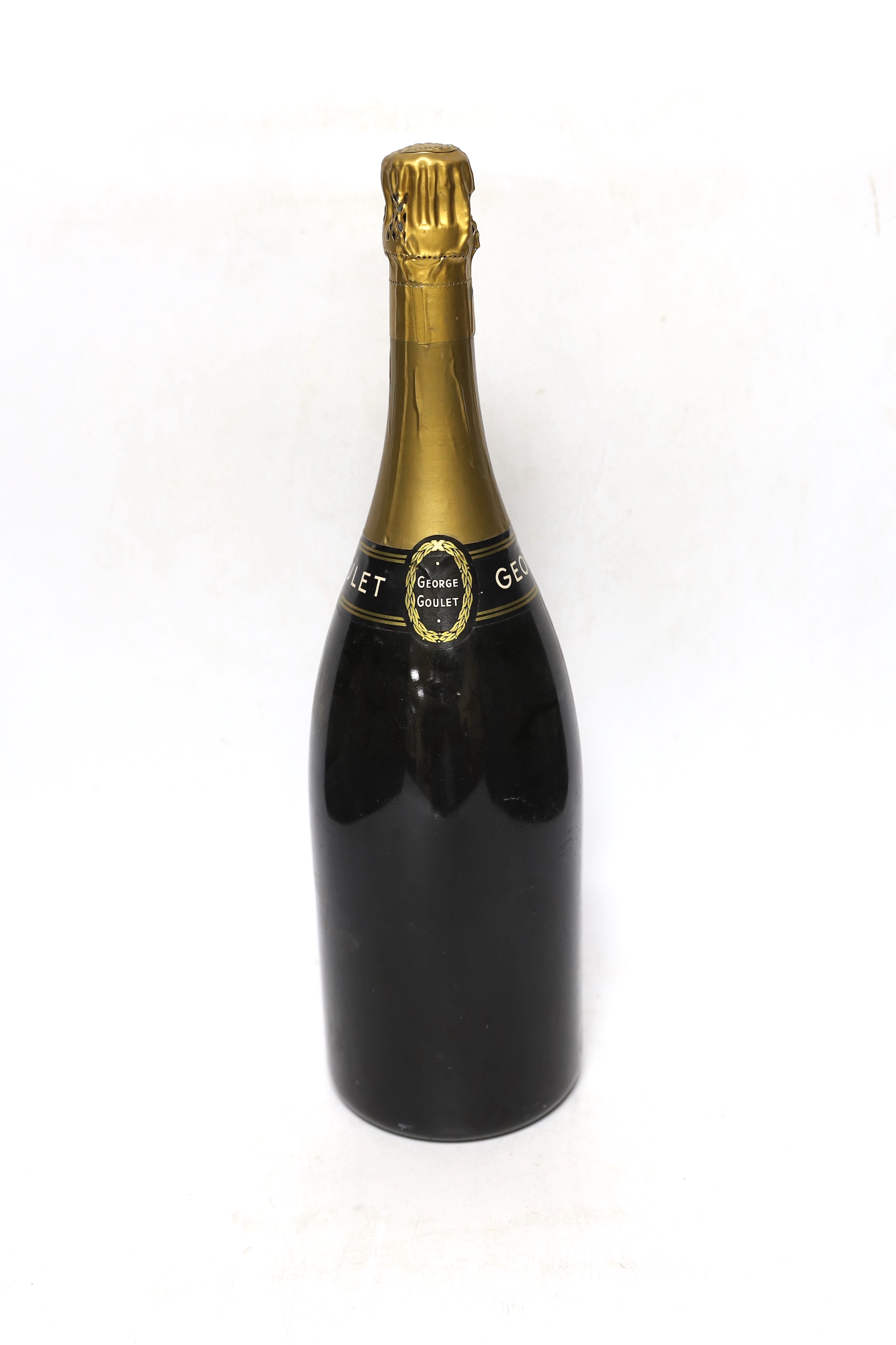 A bottle of George Goulet Reims 1969 champagne